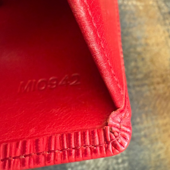 Louis Vuitton Saint Jacques GM bag & wallet in red EPI leather - Picture 13 of 16